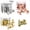 Sliver, variant on SagaSave 30/40 Pcs Small Clips Ticket Papers Clip Metal Clips Pushpin Crafts Decoration