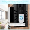 AntiTheft Blink Doorbell Door Mount, NoDrill Mounting Bracket for