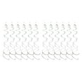 thumbnail image 1 of Guardoinrt 6pcs Hanging Garland Safe Ingredients Good Demonstrating Effect PVC Made Silver 2Set, 1 of 5