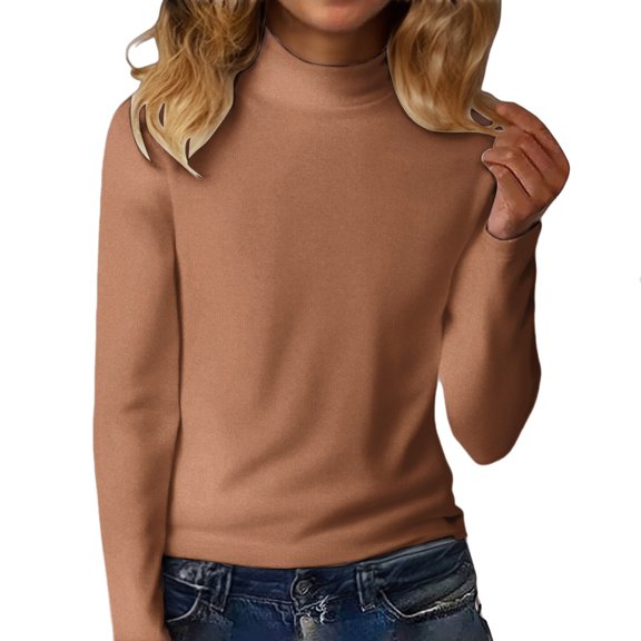 Long Sleeve Shirts for Women Crew Neck Shirts for Women Cute Tops for Women Casual Tops for Women Business Professional Tops for Women Slim Fit Tops Basic Tees for Women