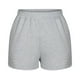 thumbnail image 5 of ICHUANYI ClearanceWomen Casual Summer Elastic Waist Sports Loose Solid Short Pants(Gray, M) ICHUANYI WER20232080502992, 5 of 9