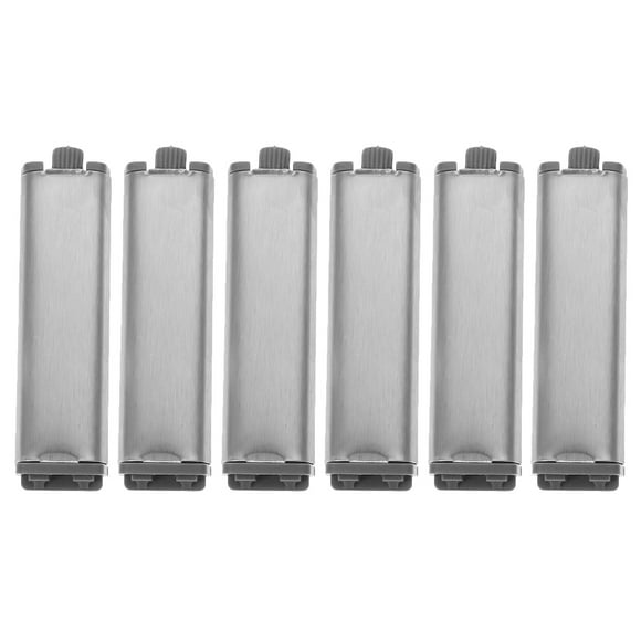 ETHZZLE 6Pcs Push Open Cabinet Hardware Self Eject Steel Shell Hinges Handlefree Installation