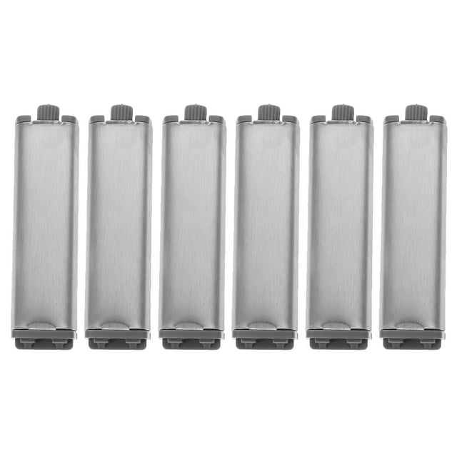 ETHZZLE 6Pcs Push Open Cabinet Hardware Self Eject Steel Shell Hinges Handlefree Installation