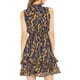 thumbnail image 3 of INSPIRE CHIC Vestidos de gasa para mujer, vestido mini sin mangas con fruncido y estampado floral, talla 3XL, azul marino, 3 of 7