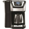 thumbnail image 1 of Black & Decker CM5000B Programmable Coffee Maker, 120 V, 1025 W, Plastic, Stainless Steel and Glass, 1 of 1