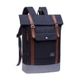 thumbnail image 2 of KAUKKO Stylish Oxford Fabric Backpack Travel Rucksack lightweight Hiking Bag Satchel, 2 of 5
