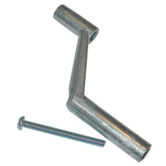 Silver Die-Cast Zinc Crank Crank Handle