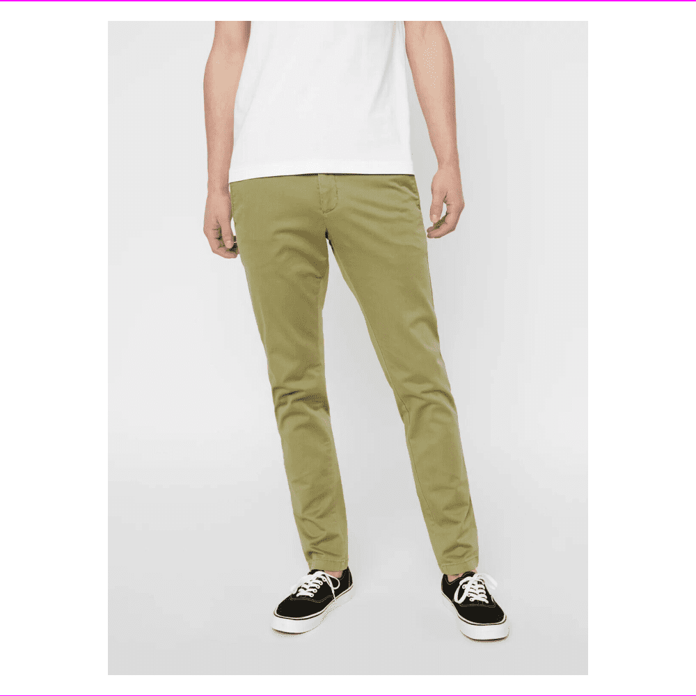 Stretch Chino Pants Slim Fit 