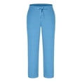 thumbnail image 4 of Bosfbaoi Mens Pajama Pants Drawstring Elastic Waist Straight Leg Lounge Trousers Soft Modal Sleep Joggers, 4 of 6
