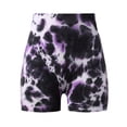 thumbnail image 4 of XFHLMJFF Athletic Yoga Leggings For Women Workout Hip Lifting Ladies Fitness Running Solid Color Shorts Leisure Trousers, 4 of 5