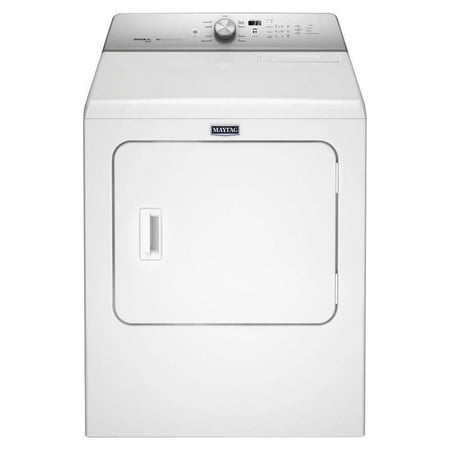 Maytag MEDB755DW 7.0 Cu. Ft. White Electric Dryer with Steam