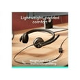 thumbnail image 6 of Logitech H570e USB Binaural Headset w/ Microphoen and Inline Controlls, 6 of 7