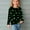 Green a9, variant on Spazoro Child Girls St. Patrick's Shirts Tee, Crew Neck Long Sleeve Casual Heart Print Pullover Tops for Kids Girls Green Size 4 T