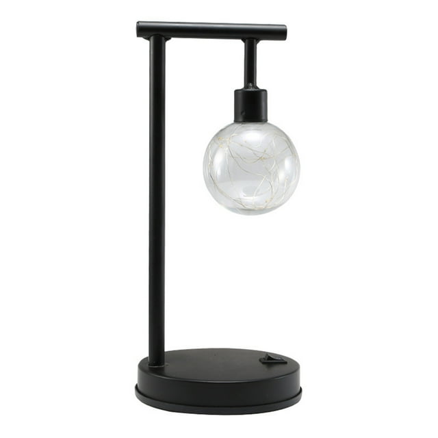 Lampe de Table en Fer Forgé Forme de Nuit Décoration Romantique pour Chambre