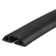 thumbnail image 1 of Protector de cable Uxcell para cubrir el suelo, gestión de cables para el hogar y la oficina, negro, 3.3 pies, 1 of 6