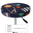 thumbnail image 4 of Daiia Solar System Stool Covers Round,Round Bar Stool Covers Waterproof Bar Chair Covers Washable Stool Cushion Slipcover for 12-14 Inch Chair-13 inch, 4 of 7