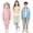 Blue, Red, Yellow, variant on 3 Pack Reusable Rain Ponchos for Kids, Waterproof Raincoats with Hood Drawstring, Thickened Tearproof Emergency Rain Gear for Boys Girls, Unisex, Foldable, Multicolor, One Size