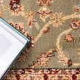 thumbnail image 6 of Rugs.com Aditi Collection Rug – 5' 3 x 8' Light Green Low Rug Perfect For Living Rooms, Large Dining Rooms, Open Floorplans, 6 of 9