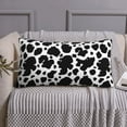 King Size Pillow Cases, Microfiber Pillowcases 20x36 Inches, Cute Cow