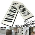 thumbnail image 3 of 80*150-400Mm Aluminium Air Vent Silver Louvred Grill Ventilation Grille Cover, 3 of 4