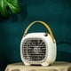 thumbnail image 5 of Ventilador de escritorio USB con rociador de niebla, 3 modos de velocidad, mango suave, estilo de dibujos animados, fácil control, pequeño ventilador de escritorio para familia, oficina, escuela, blan, 5 of 12