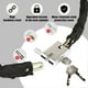 thumbnail image 4 of [3 Keys] 1m Anti-Theft High Security Chain Lock, Weatherproof Bicycle Lock Padlock for Bike Bicycle, Motorcycle, Scooter, Door, Gate, Fence, 4 of 5