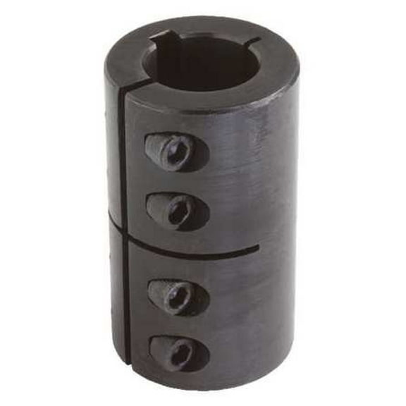 CLIMAX METAL PRODUCTS ISCC-037-037-KW Rigid Sft Cplg,1-3/8in.L,7/8in.dia,S