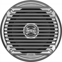 6.5 in. Jensen Coaxial Marine Waterproof Speakers, Silver - Pack of 2