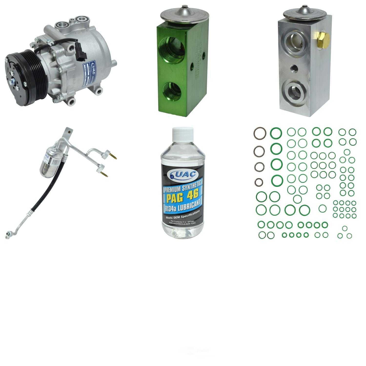 A/C Compressor and Component Kit -- Compressor Replacement Kit Fits select: 2004 LINCOLN NAVIGATOR