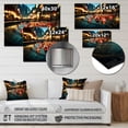 thumbnail image 4 of Designart "Dice at the Royale Casino II" Casino & Games Metal Wall Decor, 4 of 5