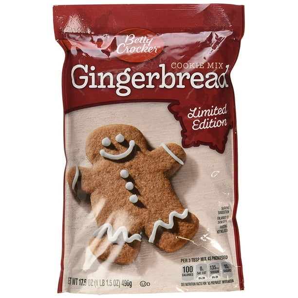 Betty Crocker Gingerbread Cookie Mix 17.5 Oz (Pack Of 2)
