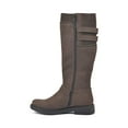 thumbnail image 3 of WHITE MOUNTAIN Shoes Women's Mazed Tall Shaft Boot, Brown/Fabric, 7.5 M, 3 of 6