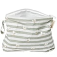 thumbnail image 6 of Sunnylife: Kids Wet Bag - Sammy the Seagull - Green Stripe & Bird Zipper Carry Pouch, Store Swimming Gear, Toys-Clothes-Towels, Pool & Beach Accessory, 6 of 9