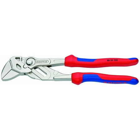 KNIPEX Tools 86 05 250, 10-Inch Pliers Wrench with Comfort Grip Handles