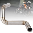thumbnail image 1 of Tubo de escape de motocicleta acero inoxidable Tubo de escape medio de motocicleta Tubo de escape medio Convertidor catalítico extraído para 125/250/390 / RC390 / RC125 17-20 ANGGREK Otros, 1 of 8