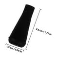 thumbnail image 2 of HEANUJJ 6-Pack Black Rubber Arrow Tips for Safe Outdoor Archery Practice and Hunting Game Use, 2 of 8