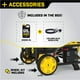 thumbnail image 5 of Champion Power Equipment Generador portátil de combustible dual de 4750 vatios con arranque eléctrico, kit de ruedas, 5 of 5