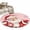 Cherry Pink, variant on 2.7'x5' Area Rugs, Red Santa Christmas Indoor Outdoor Area Rug for Living Room Bedroom, Xmas Snowflake Watercolor Washable Bathroom Rugs Kitchen Floor Carpet Mats Home Decor Aesthetic