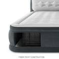 thumbnail image 4 of Intex: Dura-Beam Deluxe: Ultra Plush Headboard Airbed - Queen - Gray, 18" Inflatable Mattress, Built-In Pump, Fiber-Tech, Carry Bag, 600lb Cap 64447ED, 4 of 18