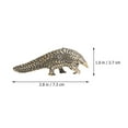 thumbnail image 2 of QUMIIRITY 2Ud De Pangolin En Latón Dorado Para Ambientación Interior, 2 of 8