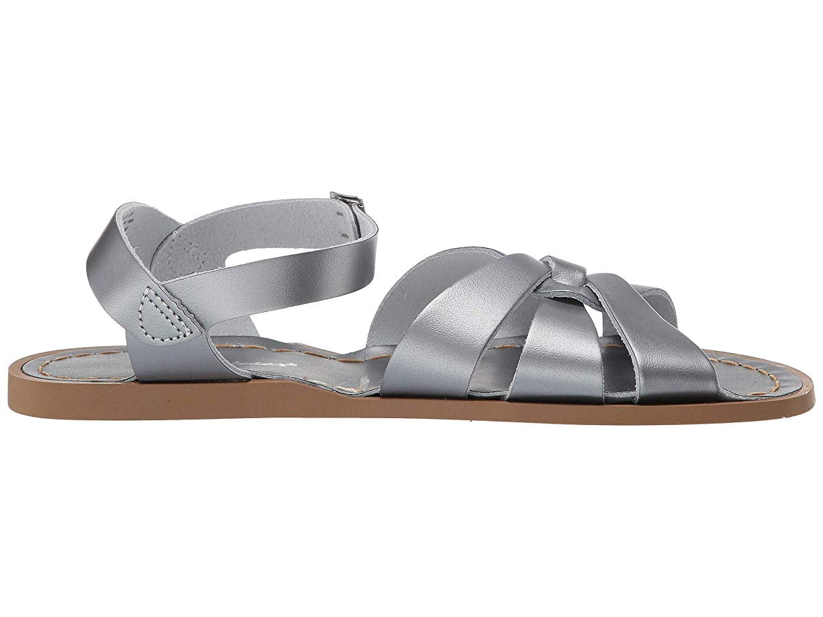 pewter saltwater sandals