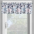 thumbnail image 2 of Ambesonne Flower Window Valance, Polygonal Pastel Tone Petals, 54" X 18", Multicolor, 2 of 5