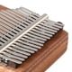 thumbnail image 4 of instrumento musical 17 teclas acero pulgar Kalimba reemplazo manganeso accesorios musicales JShteea  El nuevo, 4 of 5