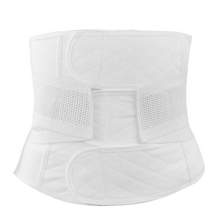 

Hemoton Belt Waist Slimming Belly Support Wrap Shaper Tummy Lumbar Pregnancy Sauna Control Band Trimmer Weight Brace Loss
