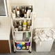 thumbnail image 2 of Xihbxyly Carrito de Almacenamiento, Organizador Versátil de Cuatro Niveles, Carrito de Cocina Fácil de Mover, Elegante Estante para Refrigerios, Multiusos, Solución de Almacenamiento para El Hogar, D, 2 of 7
