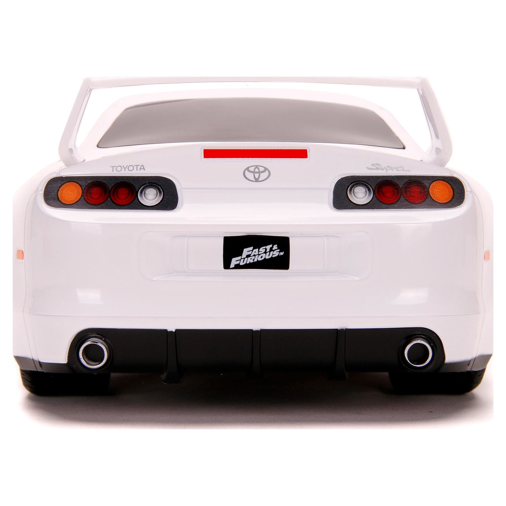 Jada Toys - Fast & Furious 1:16 R/C Vehicle Toy for Ages 6+ - Toyota Supra (White)