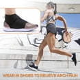 thumbnail image 6 of XIRQI Arch Support Brace with Ankle Protector Flat Foot Socks with Inserts Insole Cushion for Ankle Arch Pain, 6 of 7