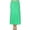 Green, variant on Women's Plus Size High Waist Foldable Elastic Band Relaxed Fit Solid Maxi Skirt