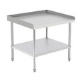 thumbnail image 1 of Kojooin Stainless Steel NSF Commercial Work Table with Adjustable Height Legs, 400 Lbs Capacity, 2" Edge Baffle, 1 of 7