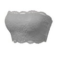 thumbnail image 1 of Haut Tube Sans Coutures pour Femme, Bordure en Dentelle, Dos Nu, Extensible, Confortable, Mode, Tenue Décontractée, 1 of 5
